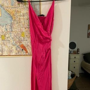 Zara Draped Camisole Midi Dress